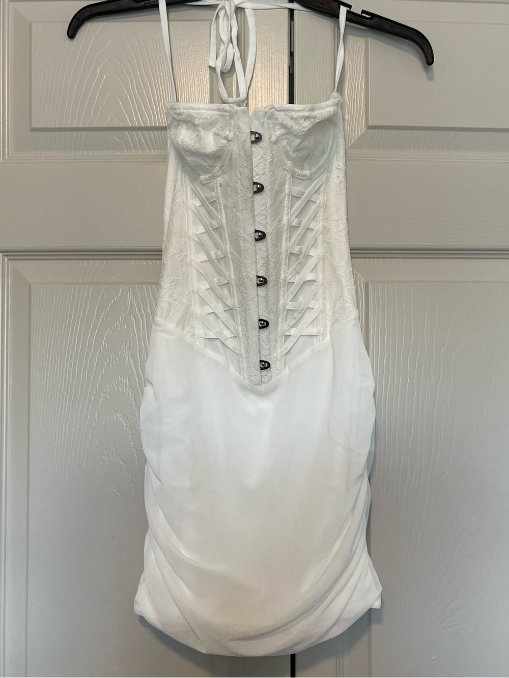 NWT Outcast Lace Corset Mini Dress Size XS